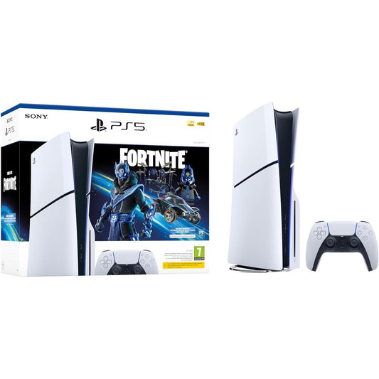 PlayStation 5 Console Slim Disc - Fortnite Cobalt Star Bundle