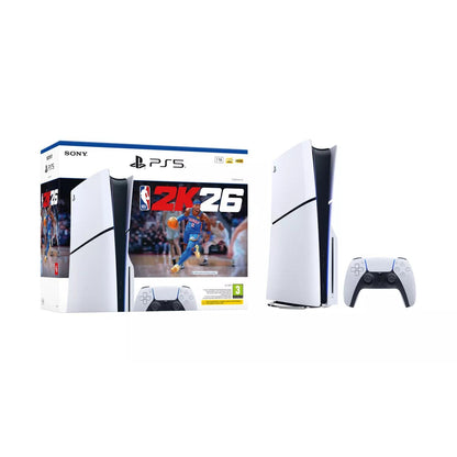 PlayStation 5 Slim Console & NBA 2K26 Bundle